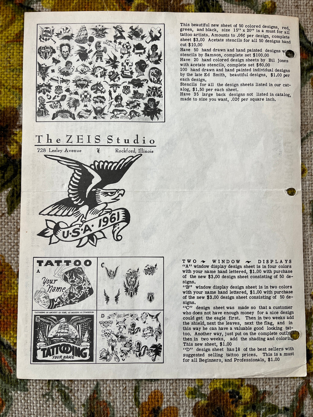 Zeis starter set advertisement