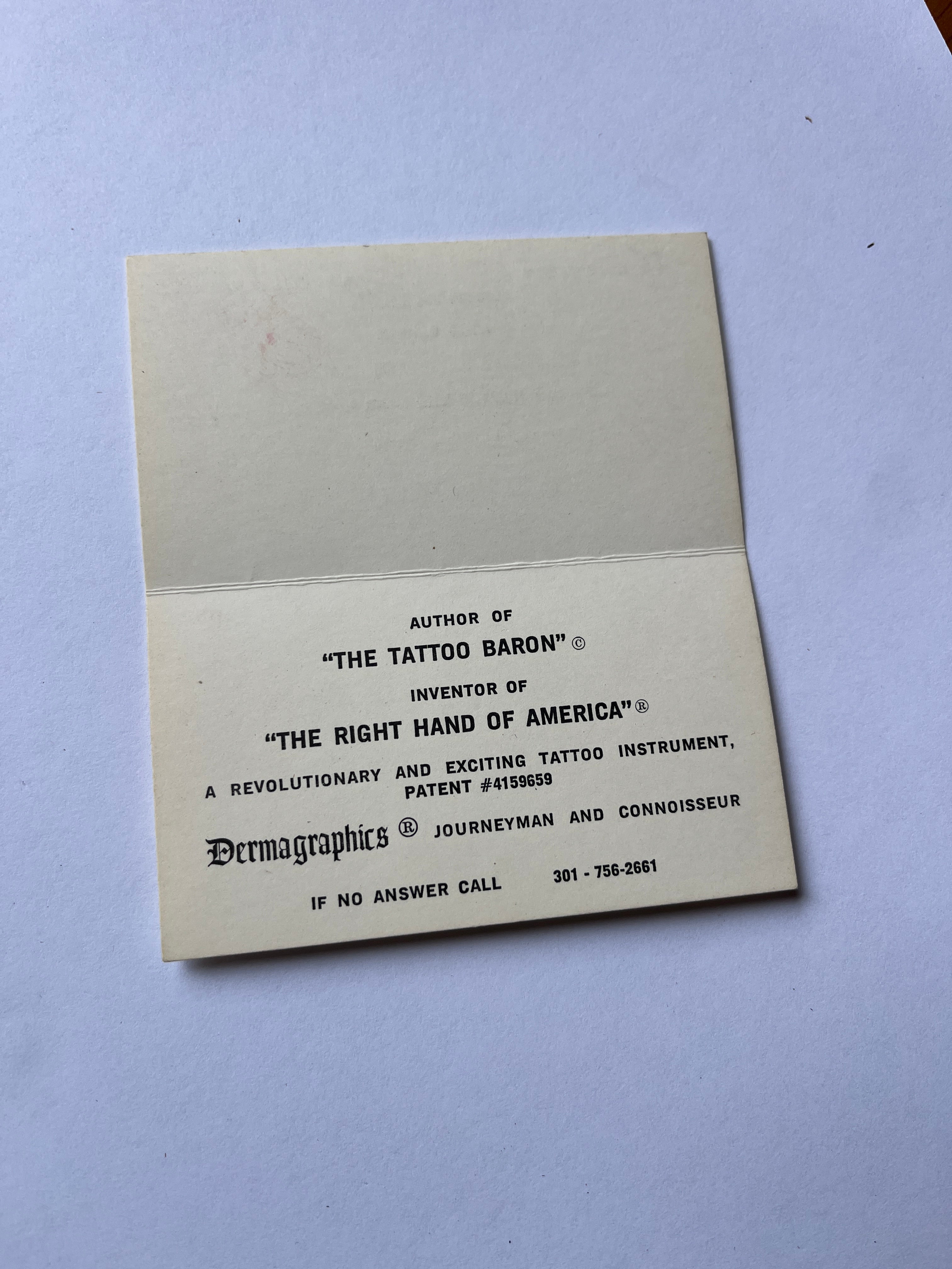 Carol nightingale two sides biz card.