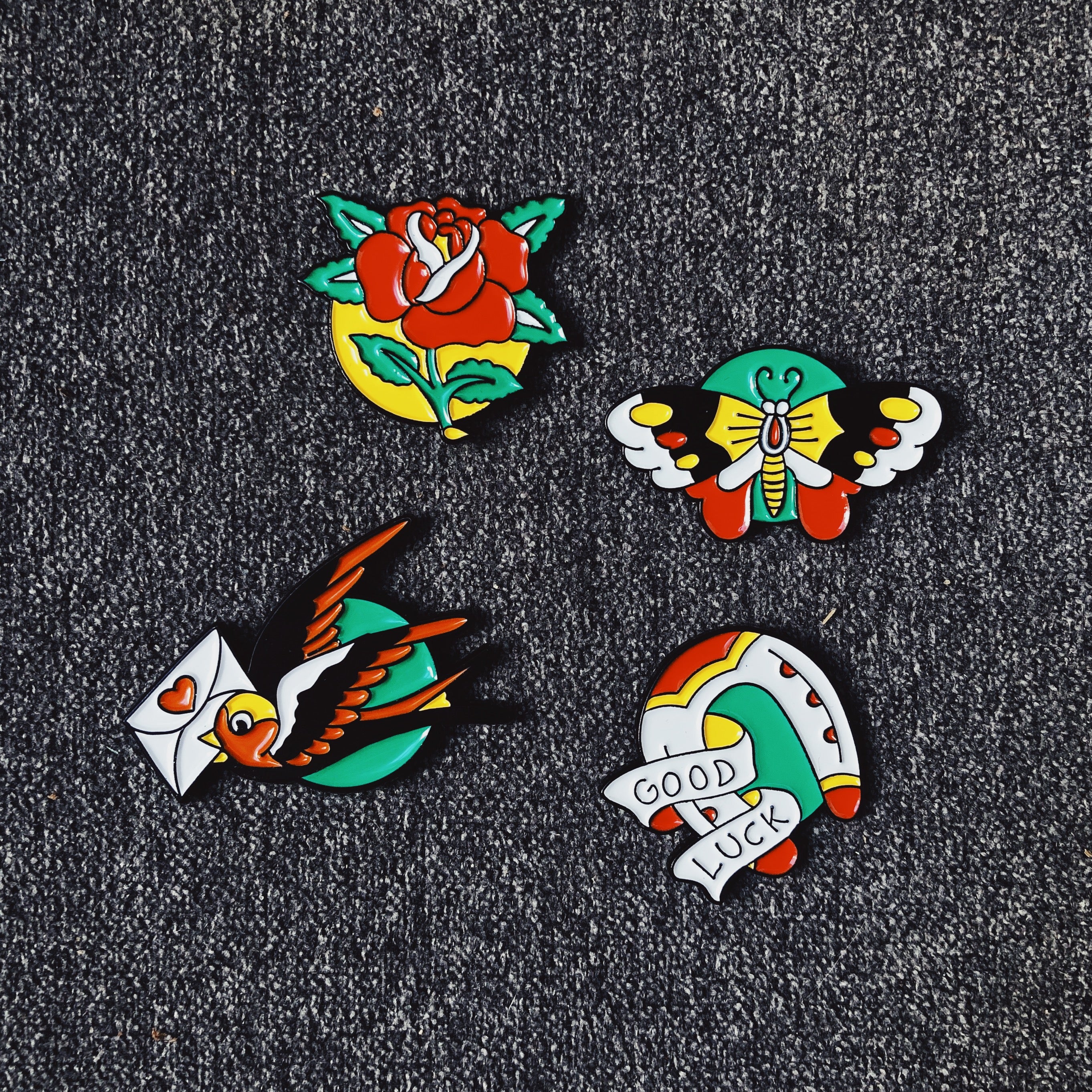 W.R. KING FLASH LAPEL PINS