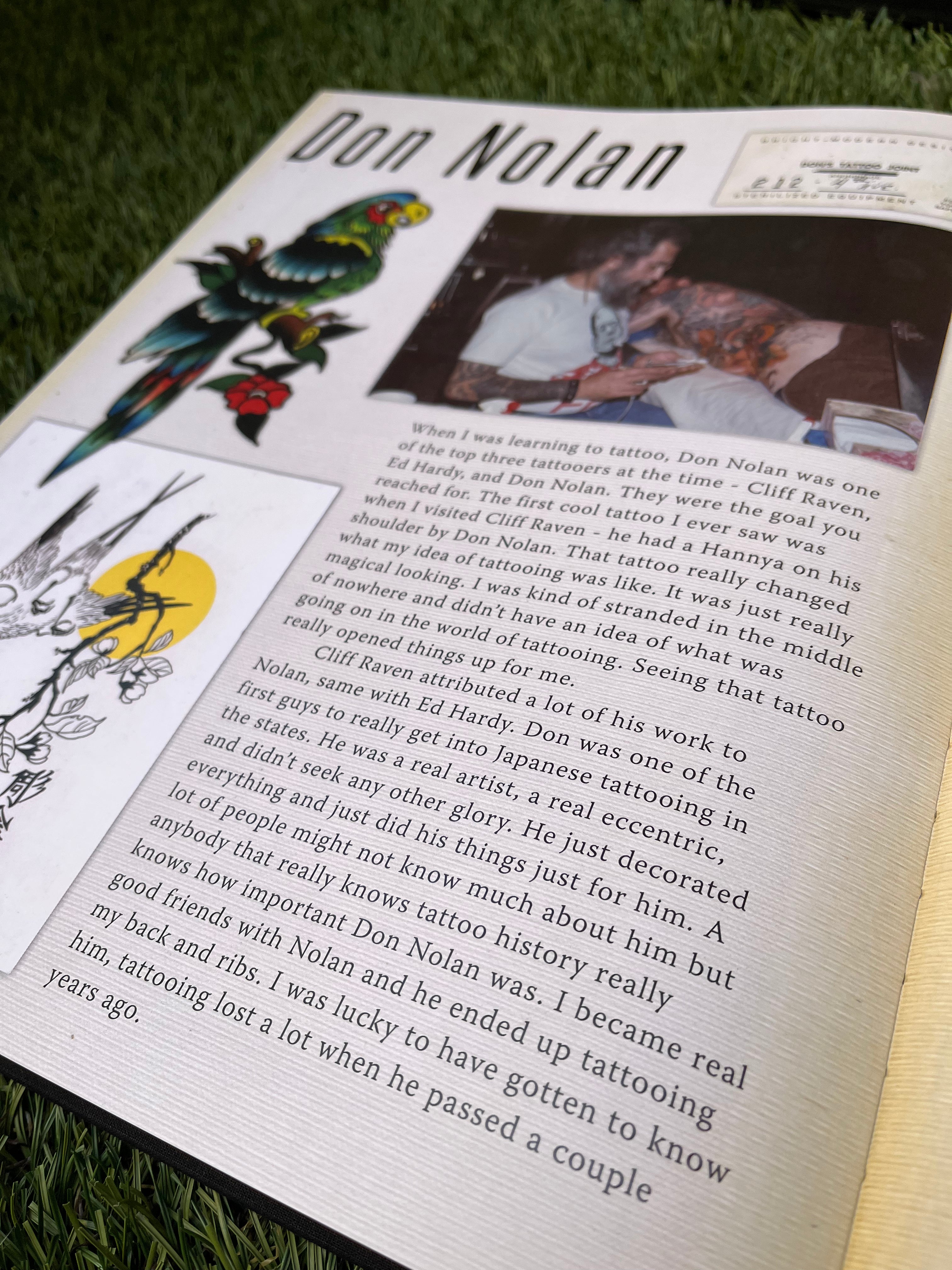 “Tattoo Memories” the Brunson family collection